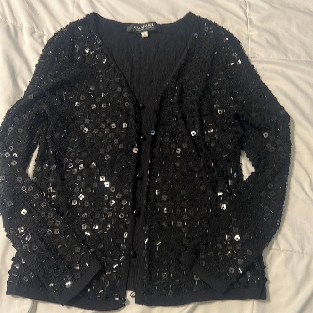 Emanuel beaded sweater